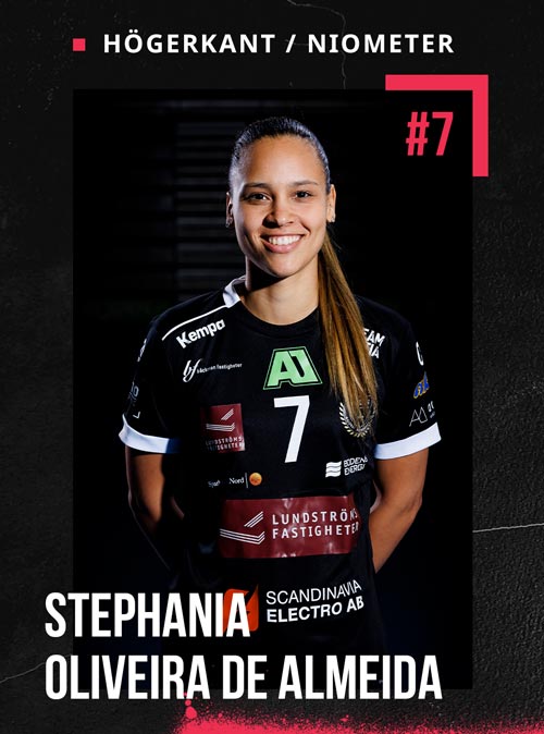 Boden Handboll #7 Stephania Oliveria De Almedia Högerkant Niometer