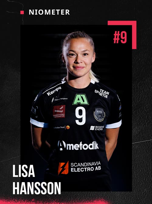 Boden Handboll 9 Lisa Hansson